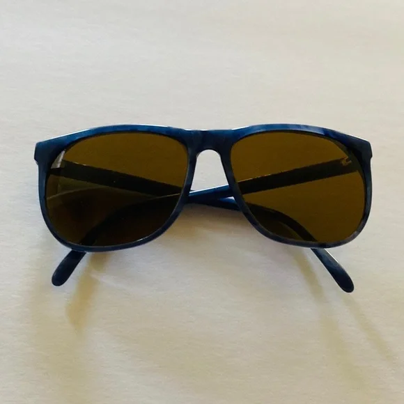 Vuarnet Mottled Blue Pouilloux Sunglasses - Picture 1 of 10